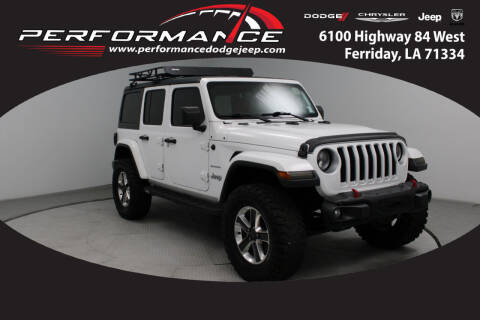 2019 Jeep Wrangler Unlimited for sale at Performance Dodge Chrysler Jeep in Ferriday LA
