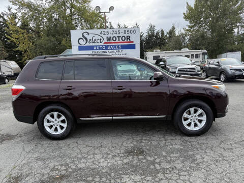 2012 Toyota Highlander SE