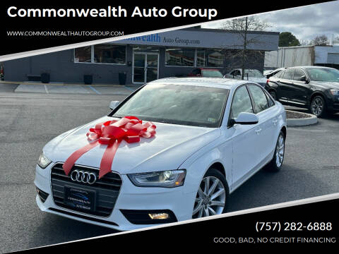 2013 Audi A4 for sale at Commonwealth Auto Group in Virginia Beach VA