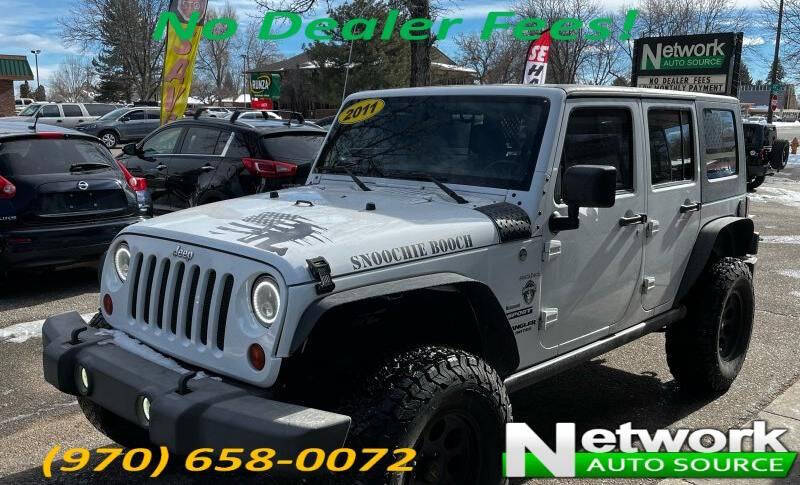 2011 Jeep Wrangler Unlimited for sale at Network Auto Source Inc in Loveland CO