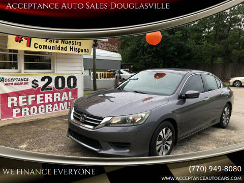 2013 Honda Accord for sale at Acceptance Auto Sales Douglasville in Douglasville GA