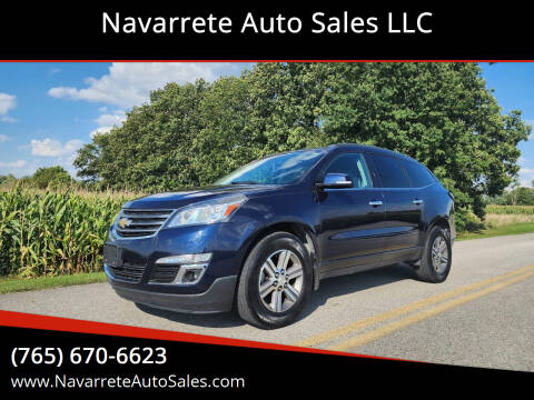 2016 Chevrolet Traverse for sale at Navarrete Auto Sales LLC in Frankfort IN