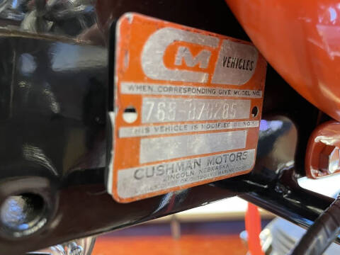 1959 Cushman Eagle Show Bike