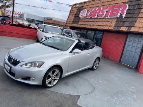 2012 Lexus IS 250C for sale at CARSTER in Huntington Beach CA