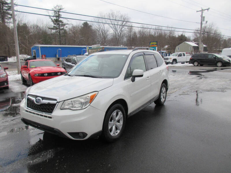 2015 Subaru Forester for sale at Route 12 Auto Sales in Leominster MA