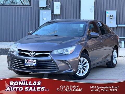2015 Toyota Camry for sale at Bonillas Auto Sales in Austin TX