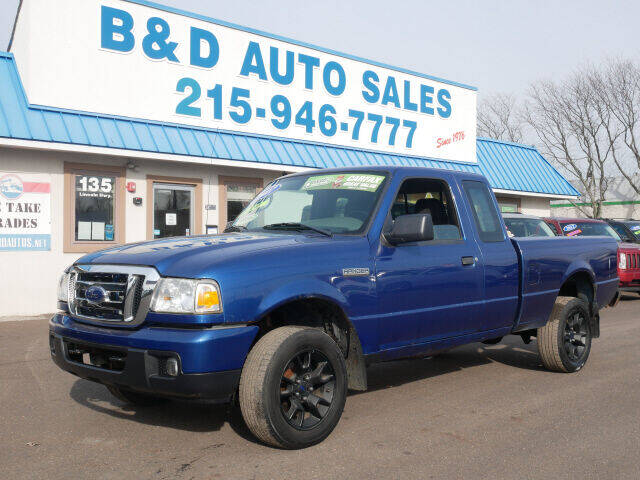2007 Ford Ranger for sale at B & D Auto Sales Inc. in Fairless Hills PA