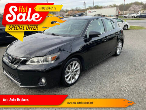 2012 Lexus CT 200h for sale at Ace Auto Brokers in Charlotte NC