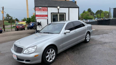 2006 Mercedes-Benz S-Class for sale at McManus Motors in Wheat Ridge CO