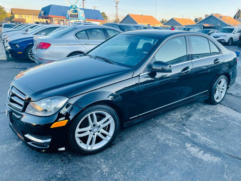2014 Mercedes-Benz C-Class for sale at Sunset Motors in Manteca CA