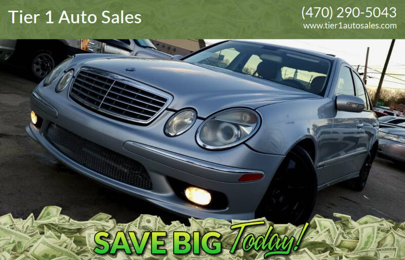 2006 Mercedes-Benz E-Class for sale at Tier 1 Auto Sales in Gainesville GA
