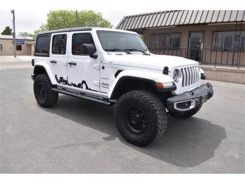 2018 Jeep Wrangler Unlimited for sale at SIERRA BLANCA MOTORS in Roswell NM