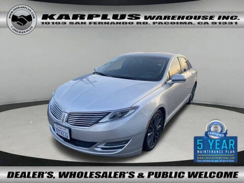 2016 Lincoln MKZ Hybrid for sale at Karplus Warehouse in Pacoima CA