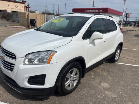 2016 Chevrolet Trax for sale at HOUSTON SKY AUTO SALES in Houston TX