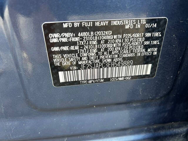 2014 Subaru Forester 2.5i Touring