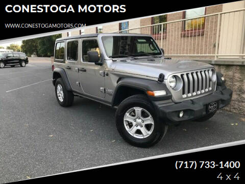 2020 Jeep Wrangler Unlimited for sale at CONESTOGA MOTORS in Ephrata PA