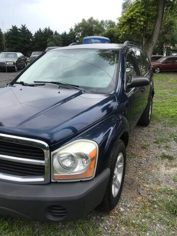 2005 Dodge Durango for sale at PREOWNED CAR STORE in Bunker Hill WV