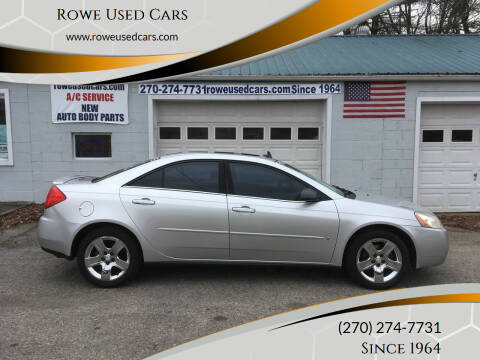 2009 Pontiac G6 for sale at Rowe Used Cars in Beaver Dam KY