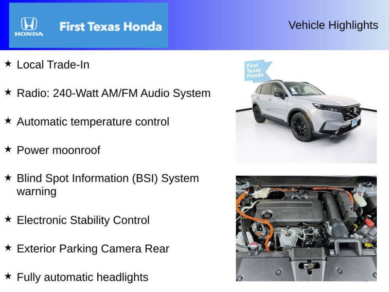 2025 Honda CR-V Hybrid Sport