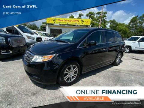 2013 Honda Odyssey for sale at Used Cars of SWFL in Fort Myers FL