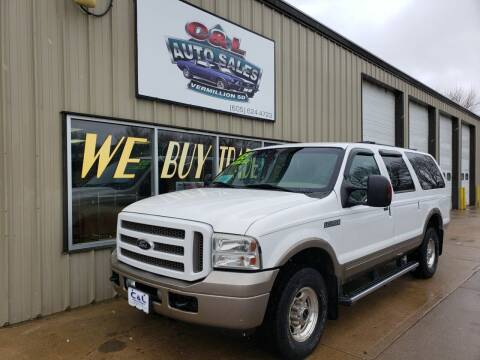 2005 Ford Excursion for sale at C&L Auto Sales in Vermillion SD