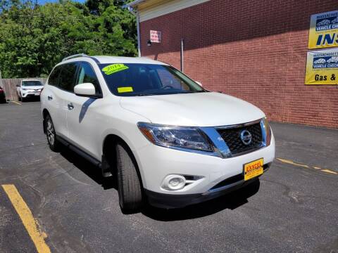 2014 Nissan Pathfinder for sale at Exxcel Auto Sales in Ashland MA