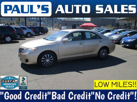 2010 Toyota Camry for sale at Paul's Auto Sales in Eugene OR