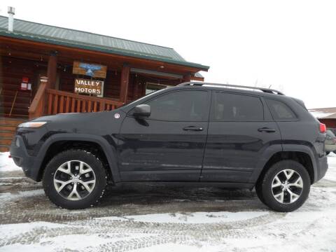 2015 Jeep Cherokee for sale at VALLEY MOTORS in Kalispell MT
