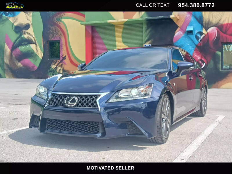 2015 Lexus GS 350 for sale at The Autoblock in Fort Lauderdale FL