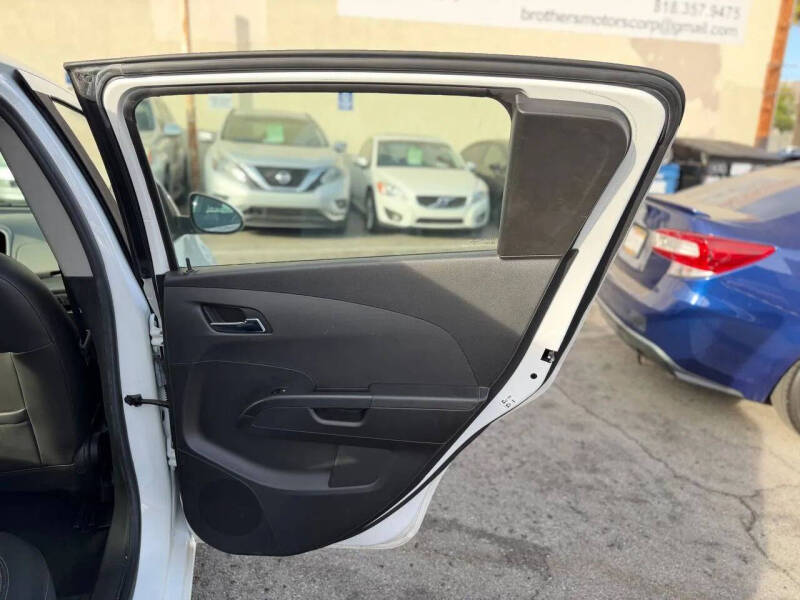 2016 Chevrolet Sonic LTZ Auto