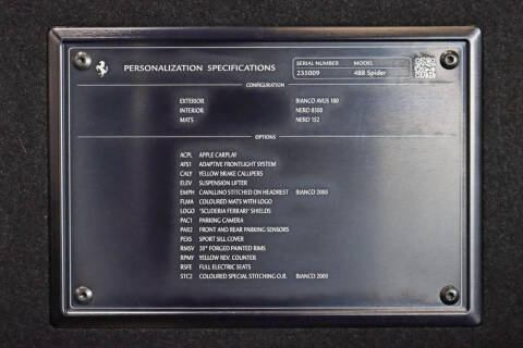 2018 Ferrari 488 Spider