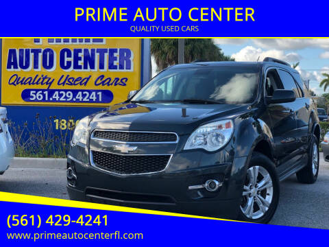 2013 Chevrolet Equinox for sale at PRIME AUTO CENTER in Palm Springs FL