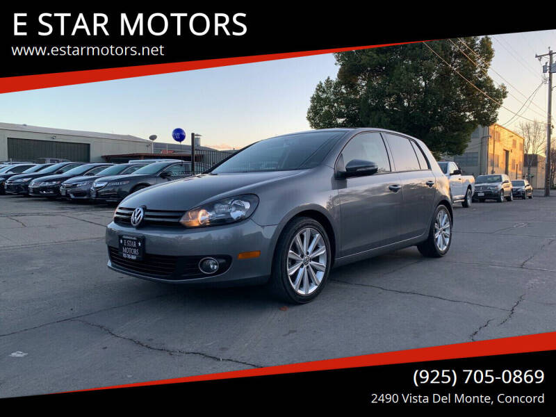 2012 Volkswagen Golf for sale at E STAR MOTORS in Concord CA