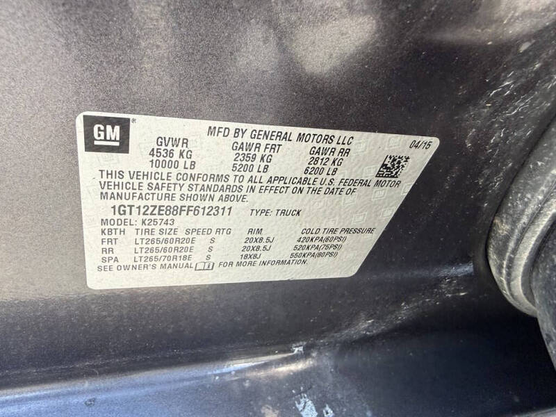 2015 GMC Sierra 2500HD