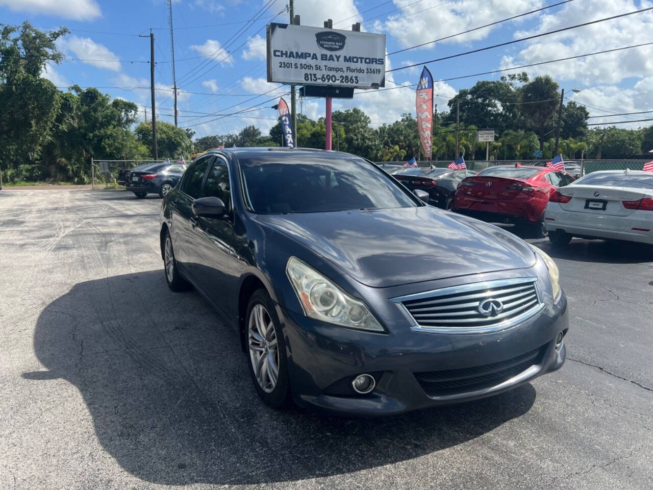 2012 INFINITI G37 Sedan for sale at Champa Bay Motors in Tampa, FL