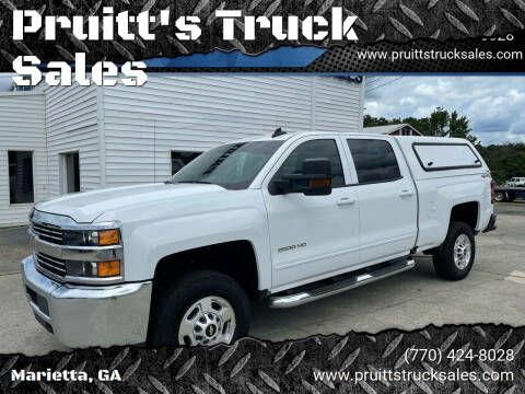 2018 Chevrolet Silverado 2500HD for sale at Pruitt's Truck Sales in Marietta GA