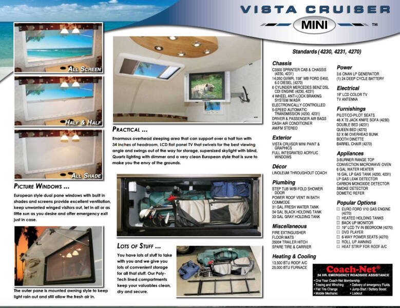 2006 Gulfstream M-B Vista Cruiser