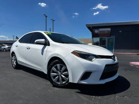 2015 Toyota Corolla for sale at Cornerstone Auto Sales in Tucson AZ