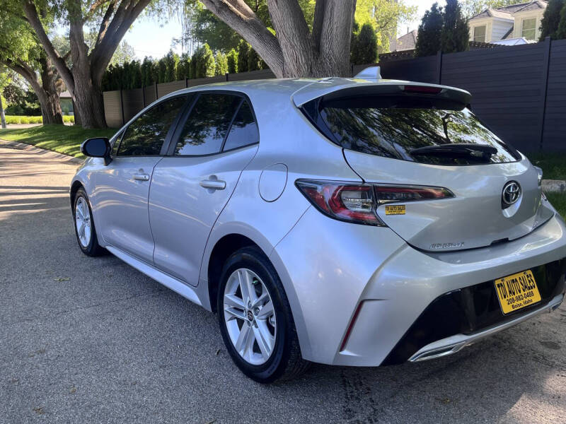 2019 Toyota Corolla Hatchback SE