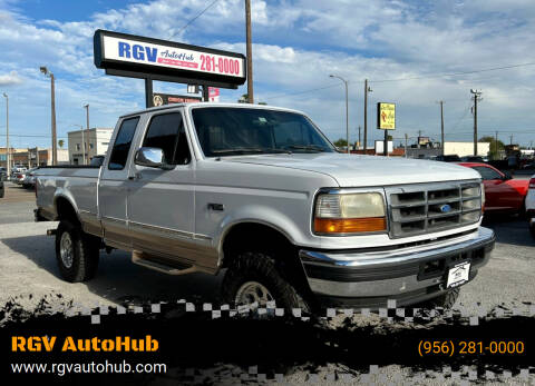 1996 Ford F-150 for sale at RGV AutoHub in Harlingen TX