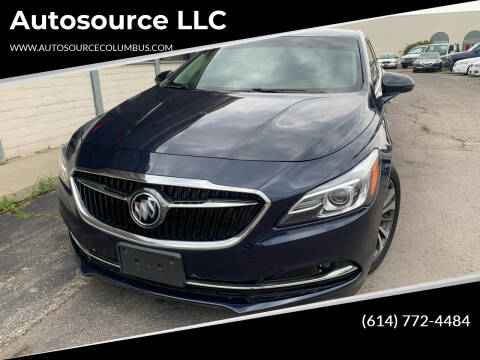 2017 Buick LaCrosse for sale at Autosource LLC in Columbus OH