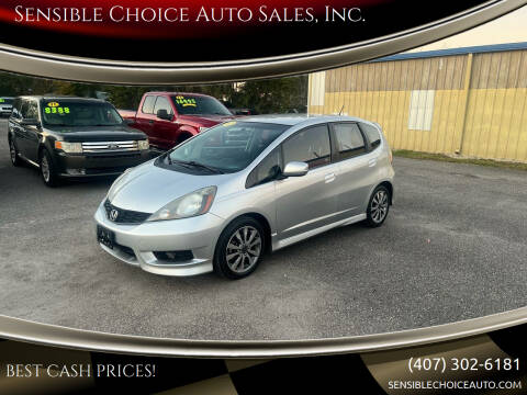 2012 Honda Fit for sale at Sensible Choice Auto Sales, Inc. in Longwood FL