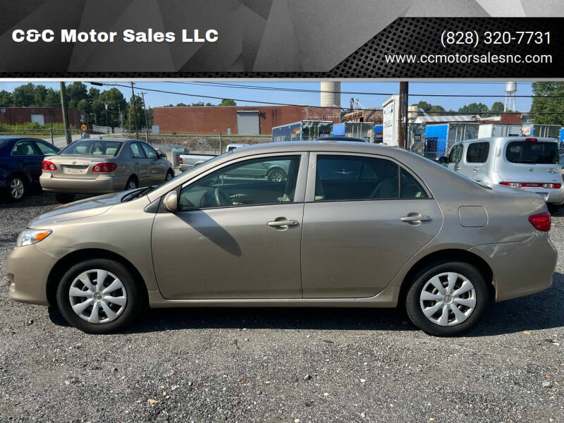 2009 Toyota Corolla for sale at C&C Motor Sales LLC in Hudson NC