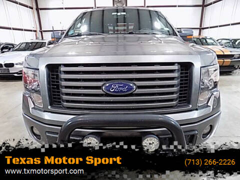 2012 Ford F-150 for sale at Texas Motor Sport in Houston TX
