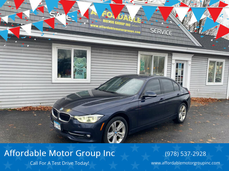 2016 BMW 3 Series for sale at Affordable Motor Group Inc in Leominster MA