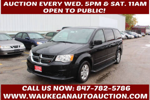 2012 Dodge Grand Caravan for sale at Waukegan Auto Auction in Waukegan IL