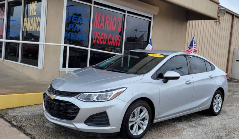 Used 2019 Chevrolet Cruze LS with VIN 1G1BC5SM2K7125730 for sale in Houston, TX