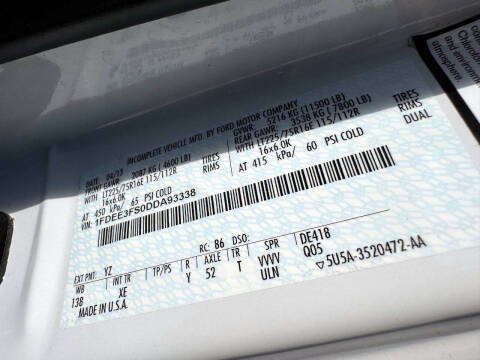 2013 Ford E-Series E-350 SD