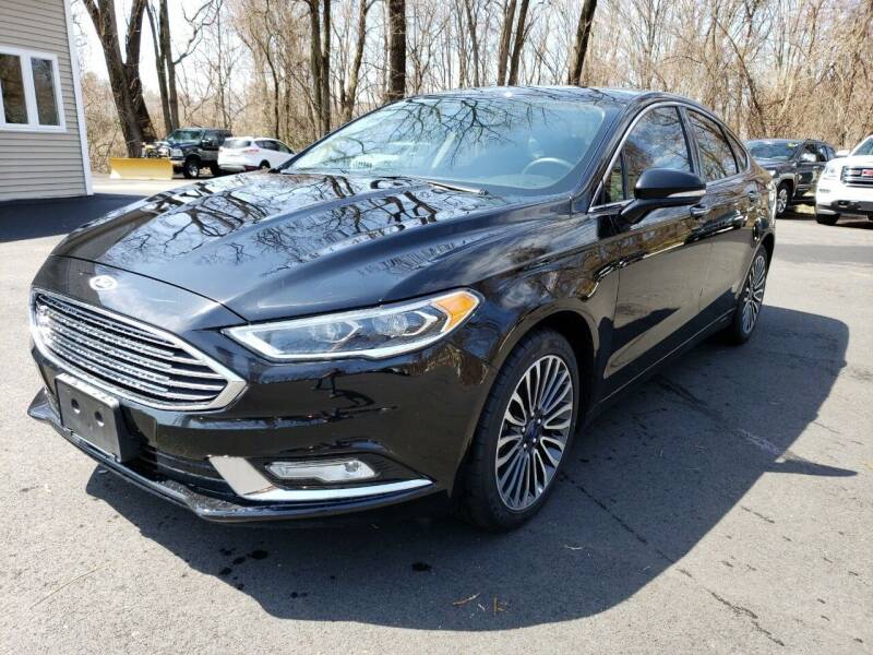 2017 Ford Fusion for sale at KLC AUTO SALES in Agawam MA
