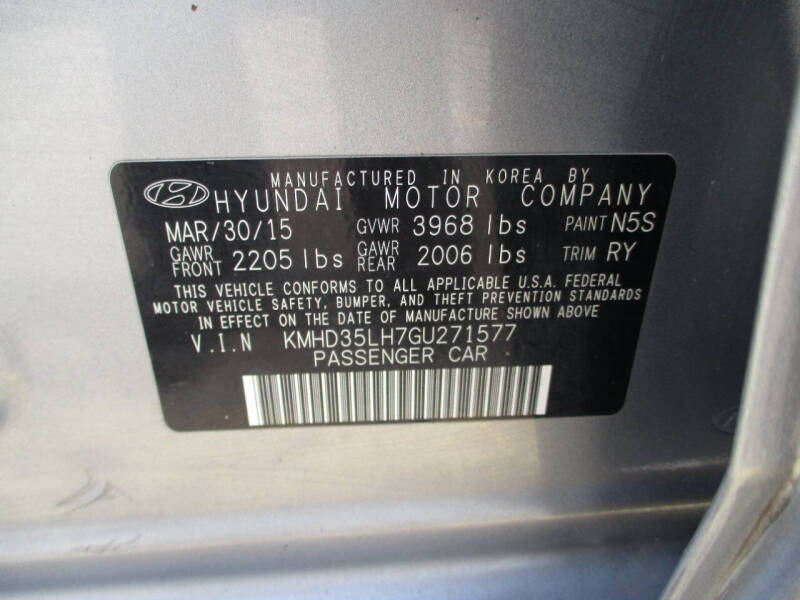 2016 Hyundai Elantra GT